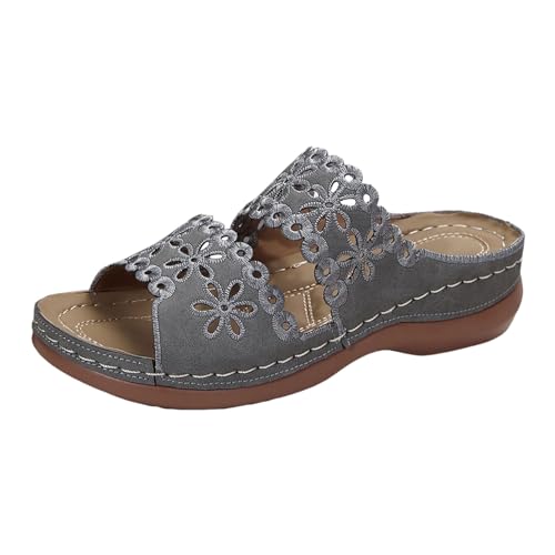 Dasongff Keilabsatz-Sandalen für Damen, Sommer, orthopädisch, bequem,...