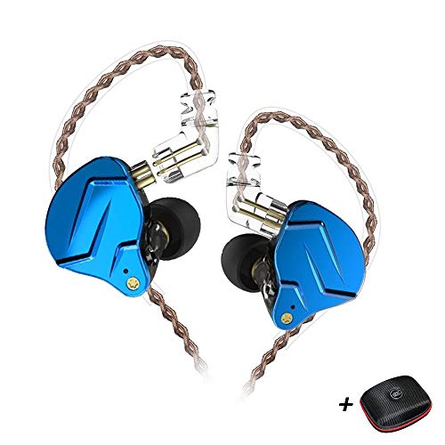 Fone de Ouvido KZ ZSN Pro sem Microfone (Azul Royal) (acompanha