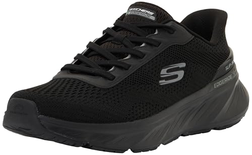 Skechers Baskets EDGERIDE pour Homme, Noir, 43 EU, Noir, 44 EU
