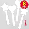 Baker Ross Outils de Peinture en Plastique - Lot de 6, Accessoires de Peinture pour Enfants (FC329