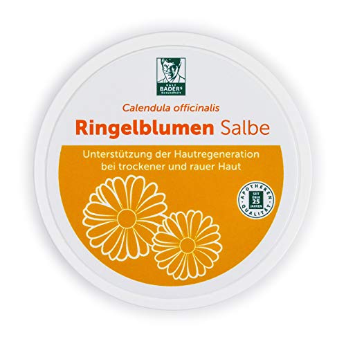 BADERs unguento di calendula dalla farmacia. Calendula officinalis con preziosi estratti vegetali. 100 ml