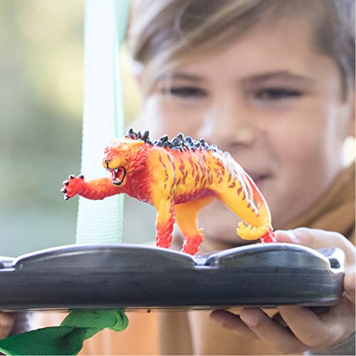 Schleich Eldrador Creatures, Lava Monster Mythical Creatures Toys For Kids, Lava Tiger Action Figure, Ages 7+ #TOP1