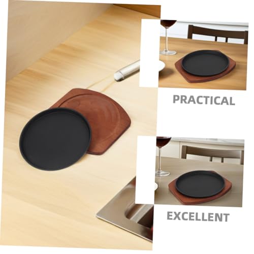 Cuisson uniforme viande poêle fonte ABOOFAN 23 cm - 4