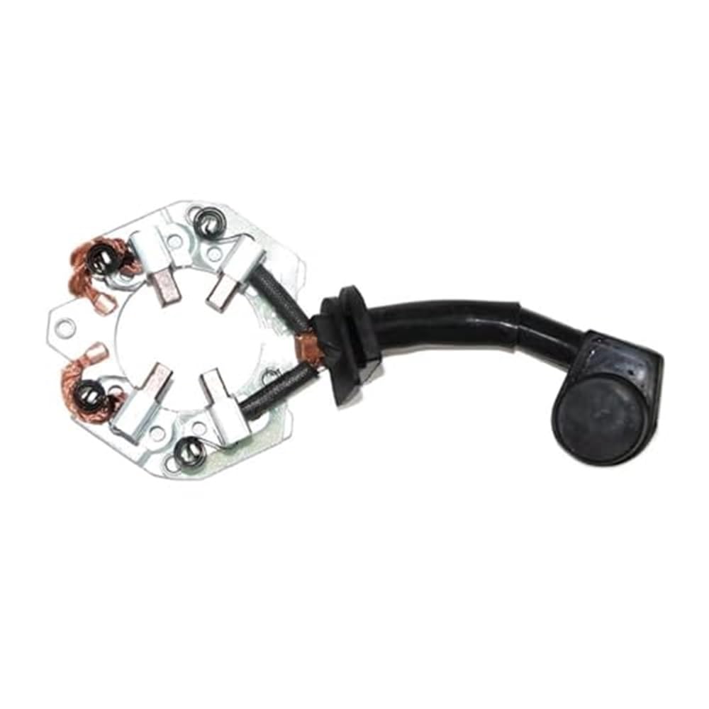 Motor de arranque Kit de escobillas carbón para motor arranque Compatible con Suzuki 4 tiempos, 115 HP y 90, S114-837 31131-90J00