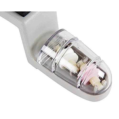 Minosharp Ceramic Wheel Water Sharpener, Grey/Black #TOP2
