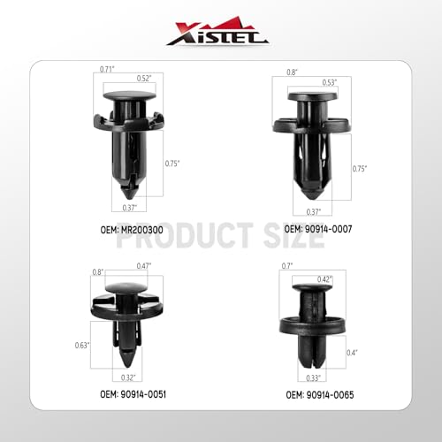 Remaches de plástico para reparar pasos de rueda de Subaru BRZ y Ascent 3