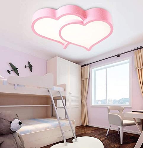 Plafonnier LED chambre enfant en forme de cœur le cadeau déco idéal
