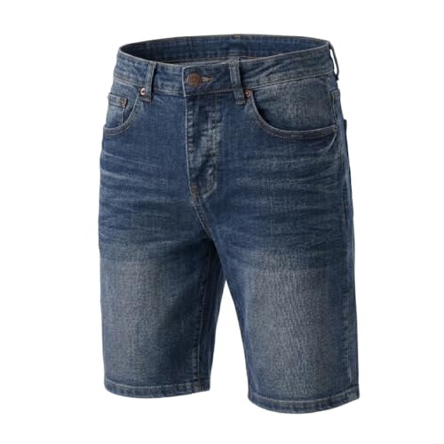 [PRATICITÀ E RESISTENZA] Dotati di tasche funzionali, questi pantaloncini corti da uomo permettono di avere sempre con sé gli oggetti essenziali. I jeans corti da uomo sono pensati per resistere all’uso frequente, mantenendo forma e colore anche dopo numerosi lavaggi