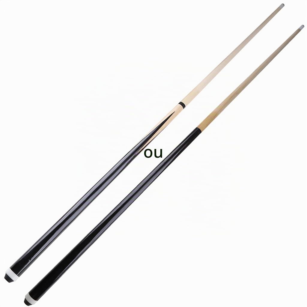 Queue De Billard 120 Cm Adulte, Lot de 2 queues de Billard 120 cm à Assembler avec Pointe de 12 mm pour Enfant et Adulte Idéal pour Les Espaces Restreints Et Les Jeunes - 120 cm/47in
