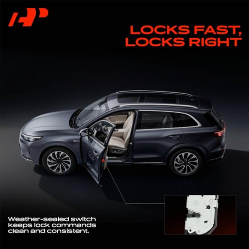 Image of A-Premium Rear Left Driver Side Door Lock Actuator Compatible with BMW 740i, Alpina B7, Alpina B7 xDrive, Alpina B7L, Alpina B7L xDrive, 535d, 535d xDrive, 740Li xDrive, ActiveHybrid 7, 740Ld xDrive