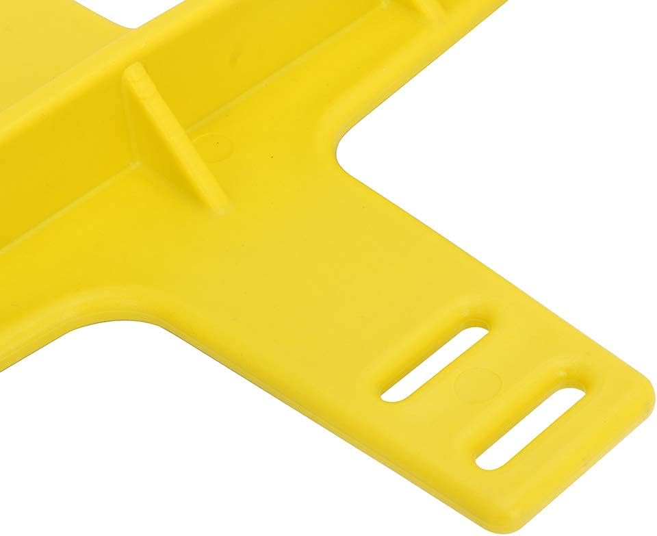 Universal Motorcycle Fork Guard Suspension Support Brace Transportation Tool Tie Down Seal Saver Protection Plastic For Dirt Bike Motocross Accessories Yellow