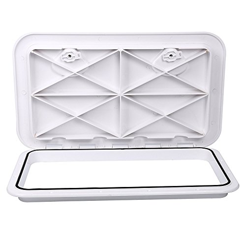 Seaflo Marine Deck Access Hatch & Lid - 24" X 14" (White) #TOP3