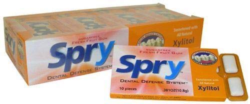 Spry | Fresh Fruit Gum With Xylitol | 11 x 10 piece (ES)