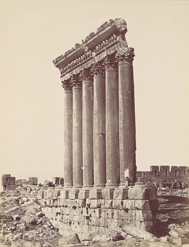 Peinture sur Toile Temple du Soleil Baalbec Félix Bonfils Toile Deco Haute Definition