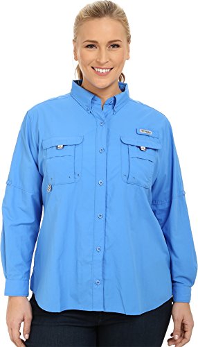 Chemise de randonnée Columbia Bahama femme manches longues vêtement de sport respirant
