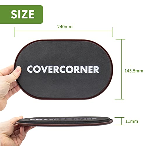 image for COVERCORNER Furniture Sliders for Carpet 4 PCS - 9 1/2 inch Furniture 