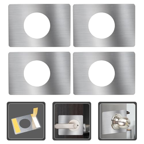 Placas de refuerzo de acero inoxidable de diseño reforzado para puertas 6