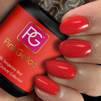 Pink Gellac 210 Tangerine Red UV/LED Gel Polish