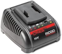 Vista 2 de RIDGID 64383 18V Lithium Battery Charger, Built-in LED Indicators, Compatible with RP350, RP340, RE6, RE600, RE60, CS65x, CS12x, CS6x Versa