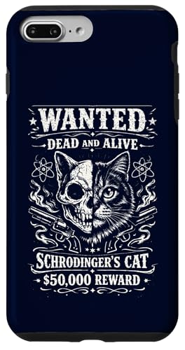 Wanted Dead And Alive Schrodinger�̔L�I�^�N �X�}�z�P�[�X iPhone 7 Plus/8 Plus �p