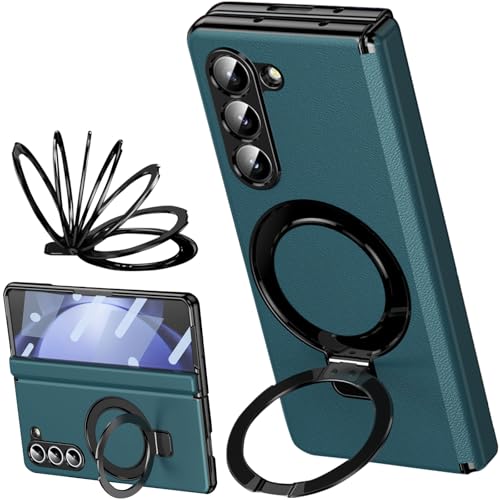 Support coque pour Samsung Z Fold5 antichoc avec anneau magnétique