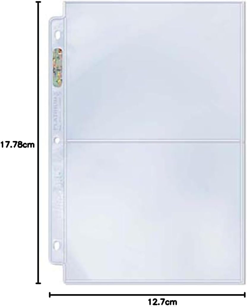 Ultra Pro 2-Pocket Platinum Page with 5" X 7" Pockets 100 ct. image 3