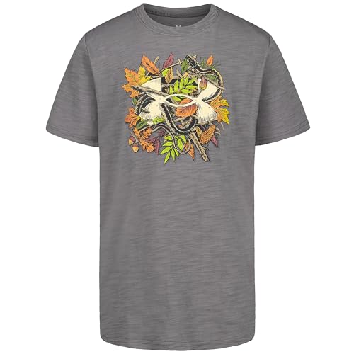 Image of Under Armour Boys' Short Sleeve Graphic T-Shirt, Soft & Comfortable, Outdoor Collection