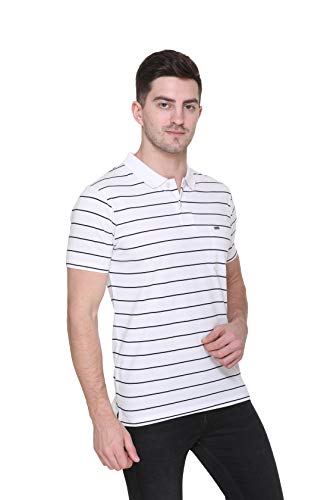 Image of GODFREY Half Sleeve Cotton Polo T Shirt for Man with Pocket - Regular fit Men Tshirts