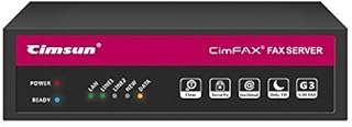 CimFAX Ultimate W5 SDK Provided 2-Port/2-Line High Speed 33.6k Fax from PC/Mobile via Fax Line 400 Users Fax2email Windows xp/7/8/10/Mac 16GB Storage