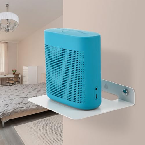 Soporte de barra de sonido universal de montaje en pared estante de metal 5