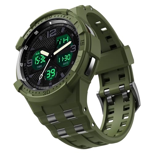 T-ENGINE Band Compatible with Samsung Galaxy Watch 6 Classic 47mm Band with Case, Rugged One-Piece Case with Band for Galaxy 6 Classic 47mm (2023)