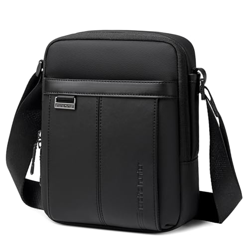 Image of Arctic Hunter Crossbody Sling Bag for Men Women, Lightweight 3.8L Shoulder Bag with 8 inch Tablet Sleeve, Water-Repellent Polyester, Anti-Theft Back Pocket, for Office, Casual & Biking