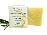 Ja Bonita Fábrica - Jabón de Aceite de Oliva - Ideal para Piel Sensible - Pastilla de Jabón Natural - 80 g - Elaborada con Aceite de Oliva Virgen Extra (Dos jabones)