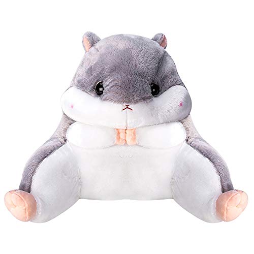 FYMDHB886 Hamster Cushion Office Chair Backrest Bedside Big Hold Pillow Dormitory Student Seat Lumbar Pillow Send a Blanket