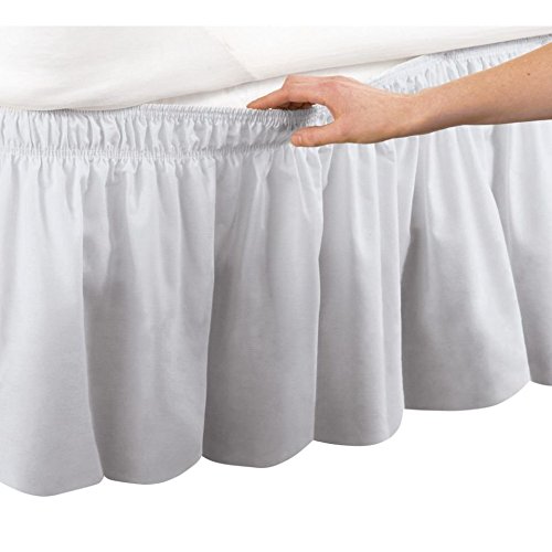New WRAP Around Bed Skirt/DUST Ruffle - 18
