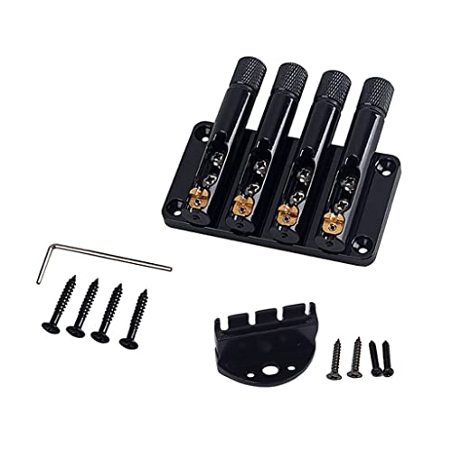 Chevalet de basse électrique 4 cordes cordiers pontet guitare basse