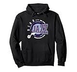 NBA Official Utah Jazz Flagrant Heave Pullover Hoodie, Adult Unisex, Black, Large