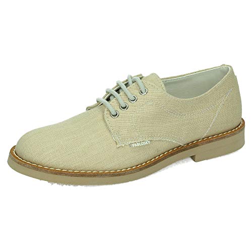 PABLOSKY 712630 Zapatos DE Lino BEIG NIÑO Zapato COMUNIÓN BEIG 35