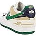NIKE Air Force 1 Shadow Women's Shoes, White Malachite Sesame Midnight Navy, 9