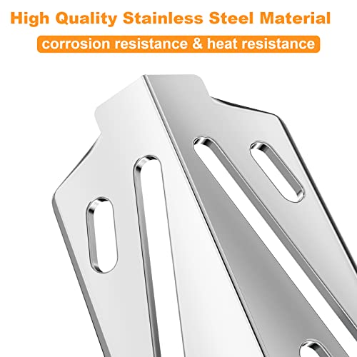 Outspark 66040 Grill Heat Deflectors Replacement Parts for Weber Genesis II E-310 E-315 E-330 E-335 S-310 Gas Grill,Stainless Steel Heat Deflectors for Weber Genesis II 300 Series,66685,3 Pack - Thumbnail 3