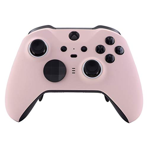 UN-MODDED Custom Controller Compatible with Xbox ONE Elite Series 2 (with 3.5 Jack) for All Major Shooter Games… (Multiple Designs Available) (Pink Sakura)