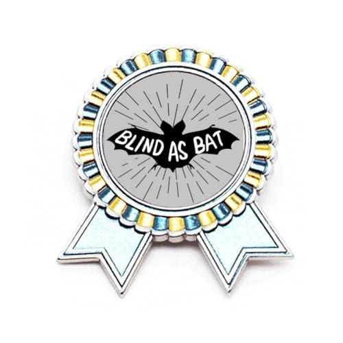Broche chauve-souris noire en métal taille M une idée cadeau originale pour amateurs de mystère