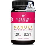 Raw Manuka Honey UMF 20+ MGO 829+, UMF Certified, 3rd Party Tested, 17.6oz