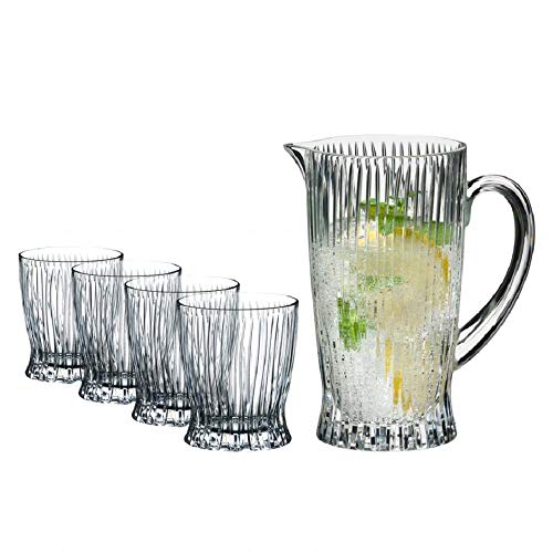 Riedel Cold Drinks Pitcher and tumblers, 10 oz, Clear