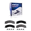 Detroit Axle - Front Brake Kit for 11-19 Chevy GMC Silverado Sierra 2500 3500 HD Drilled & Slotted Disc Brake Rotors Ceramic Brake Pads 2011 2012 2013 2014 2015 2016 2017 2018 2019 Replacement Brakes #3