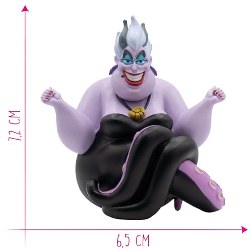Bullyland 12357 - Spielfigur Meerhexe Ursula aus Walt Disney Arielle, die Meerjungfrau, ca. 7,2 cm, detailgetreu, ideal als kleines Geschenk für Kinder ab 3 Jahren