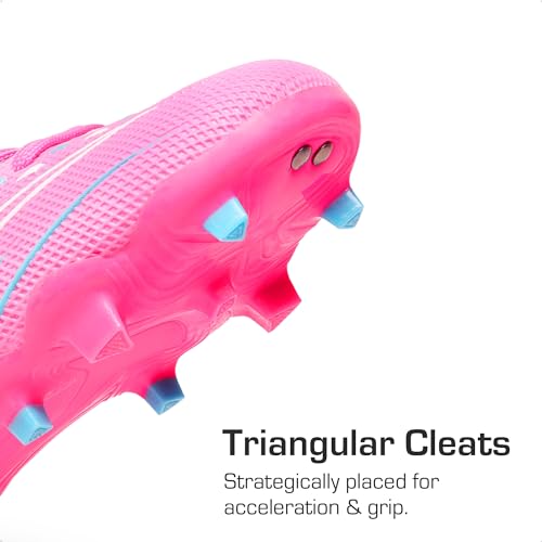 DREAM PAIRS Boys Girls Football Cleats Youth Firm Groud Outdoor Trainning Athletic Sport High Top Soccer Shoes for Little/Big Kid2