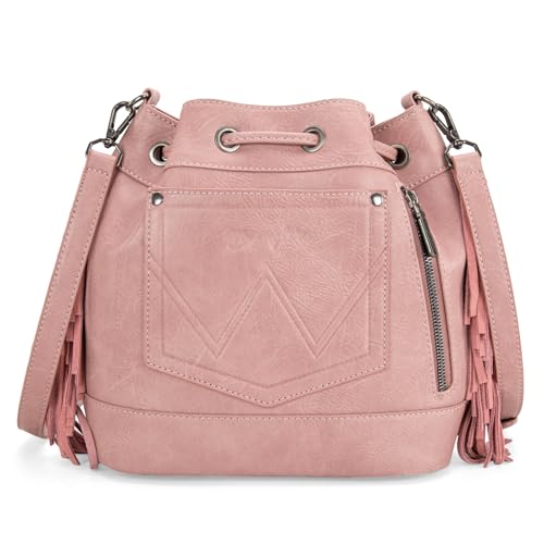 Image of Wrangler Hobo Bags for Women Designer Aztec Bucket Purses Western Tapestry Shoulder Handbags