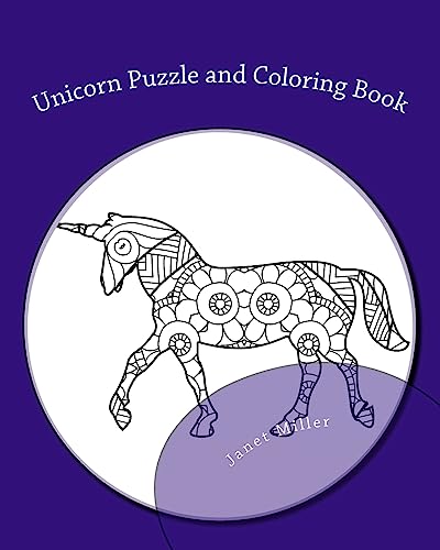 Unicorn Puzzle and Coloring Book: Fun with Unicorns