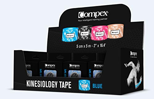 COMPEX Caja de 12 Rollos de Cinta cinesiológica Rosa